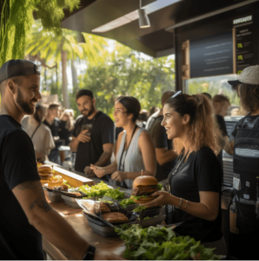 דוכן המבורגר לאירועים_ביג מאמא